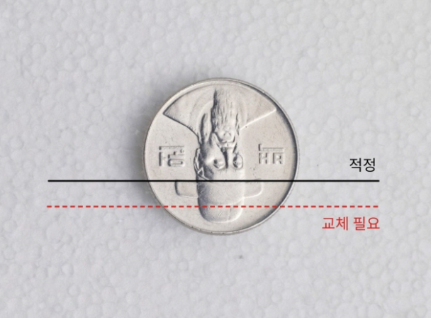 100원 동전 테스트