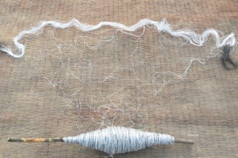 오이망-감기작업