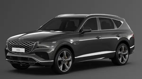 제네시스gv80 마칼루 그레이 색상