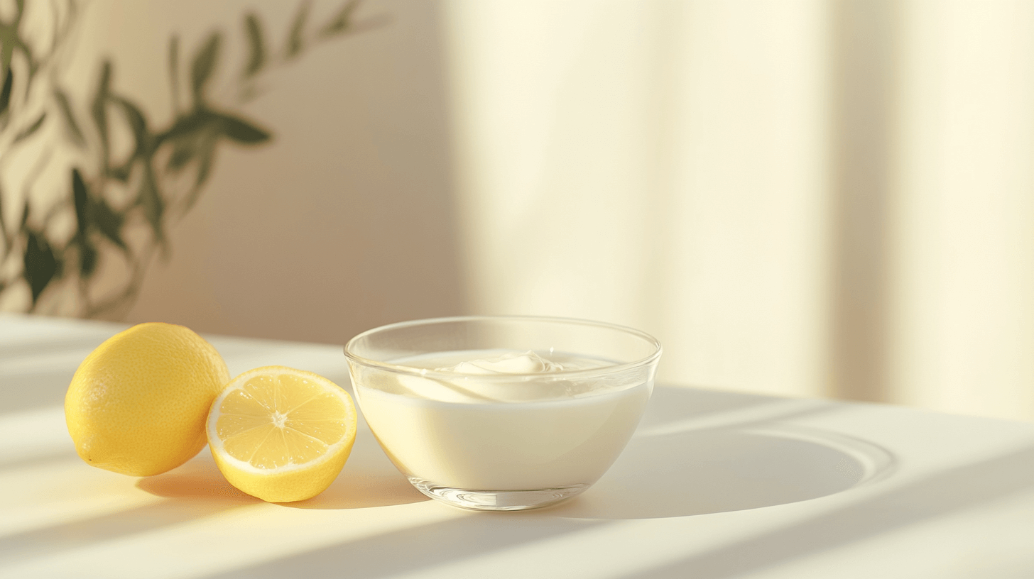 레몬-달걀-흰자-모공-케어-팩