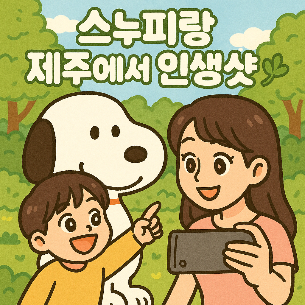 스누피가든: 피너츠 친구들과 떠나는 동화 속 여행