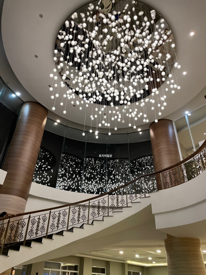 나트랑 스완도르 리조트 깜란 후기 - 식당 내려가는 길