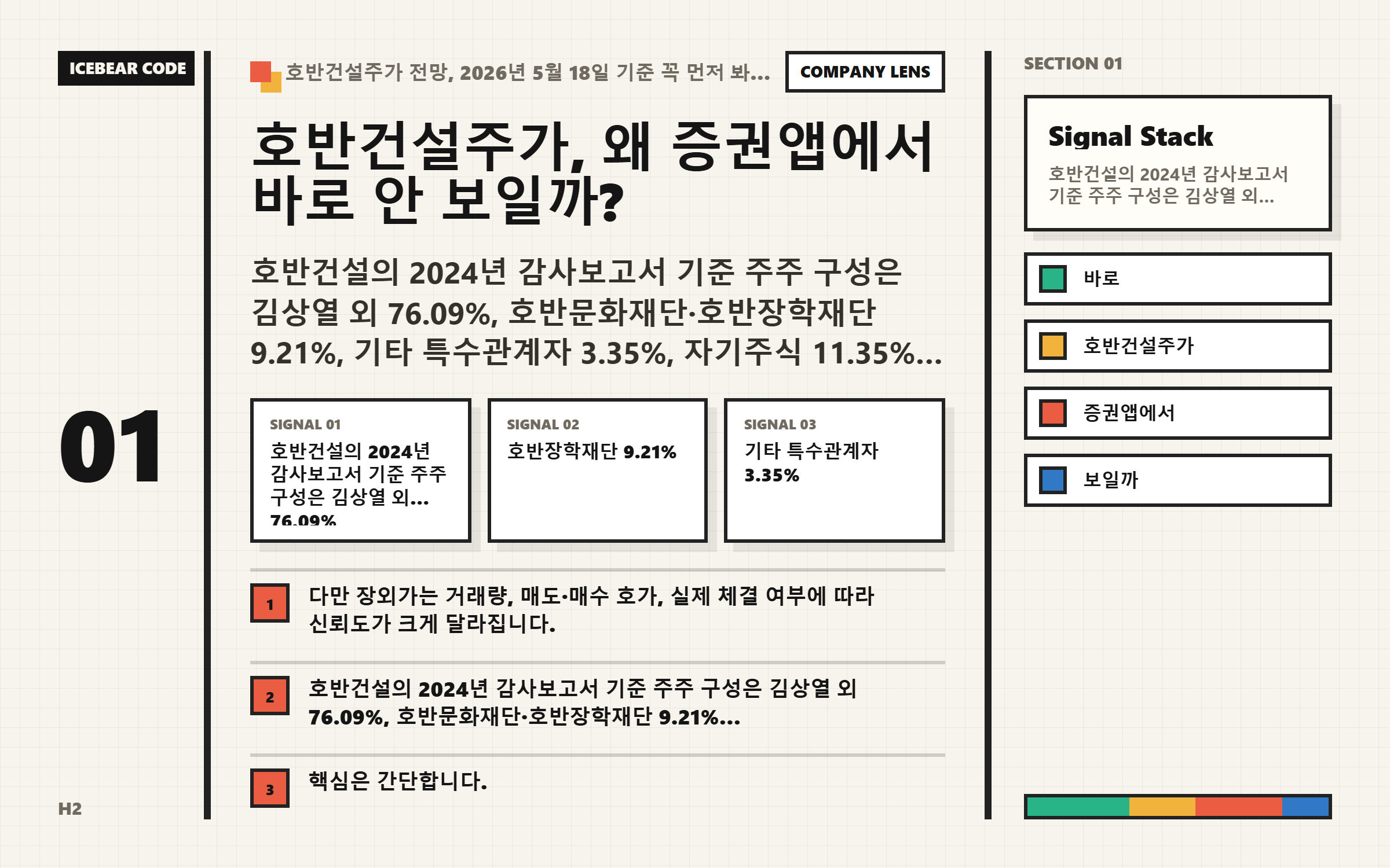 호반건설주가 왜 증권앱에서 바로 안 보일까 핵심 지표 이미지