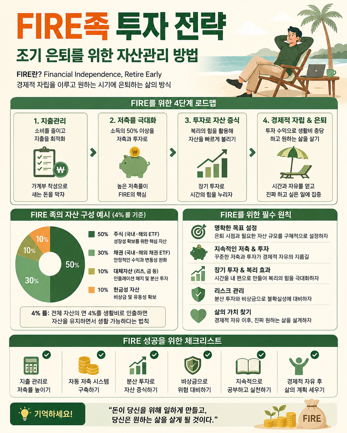FIRE족 투자 전략, 조기 은퇴를 위한 자산관리 방법