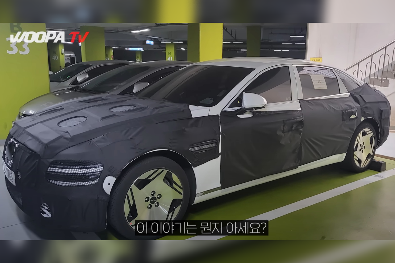 제네시스 G80 전동화 모델 롱휠베이스