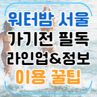 워터밤 서울 관련정보 포스팅 썸네일
