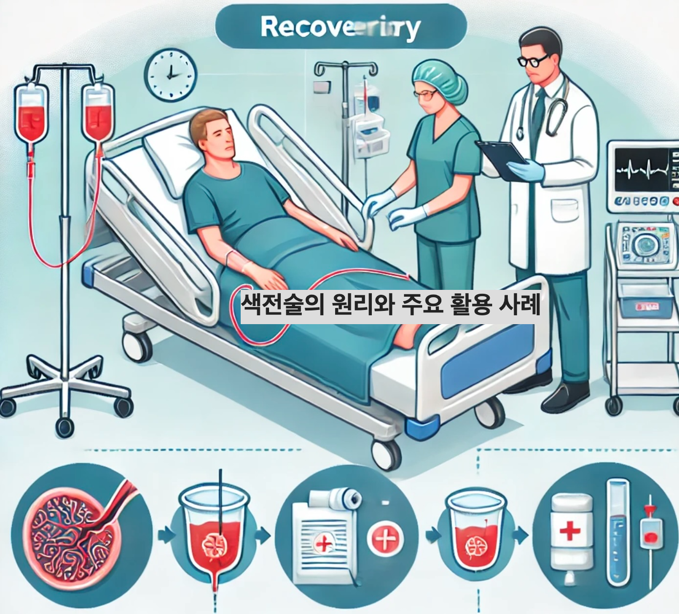 색전술의 원리와 주요 활용 사례