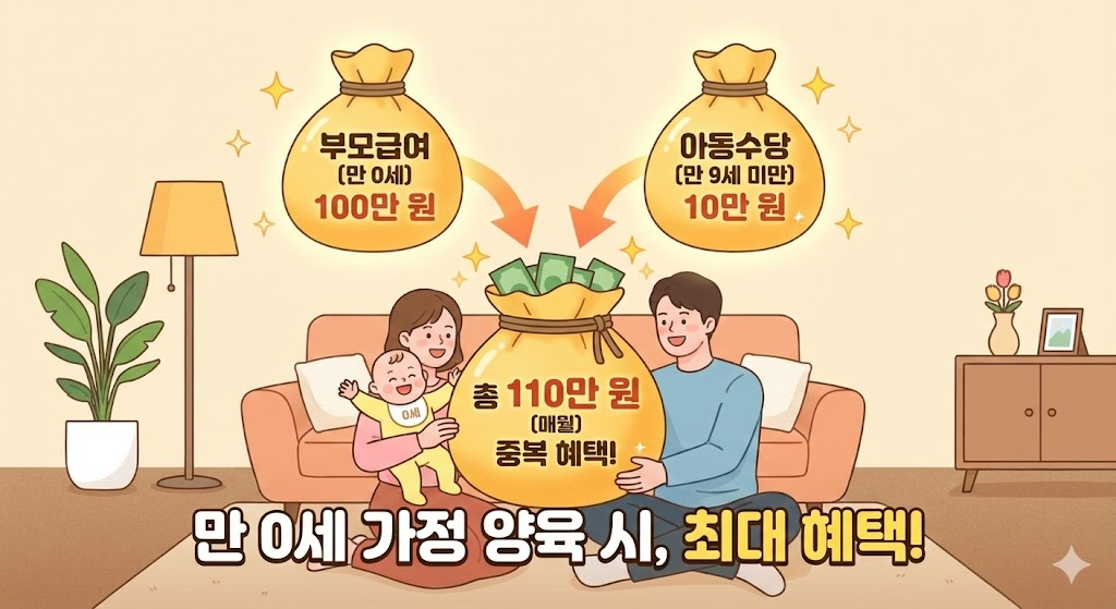 아동수당과의 중복 수령