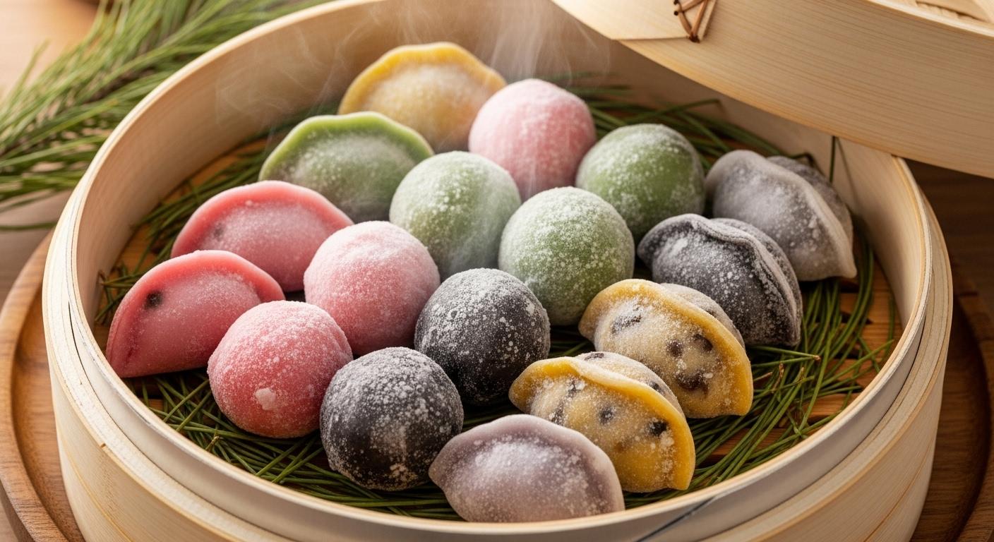 냉동송편 찌는 시간