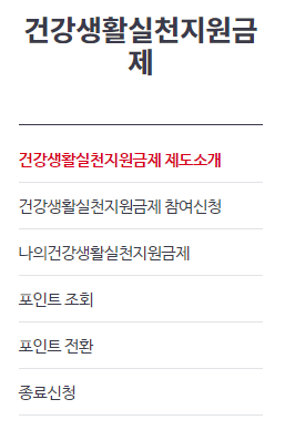 건강생활실천지원금