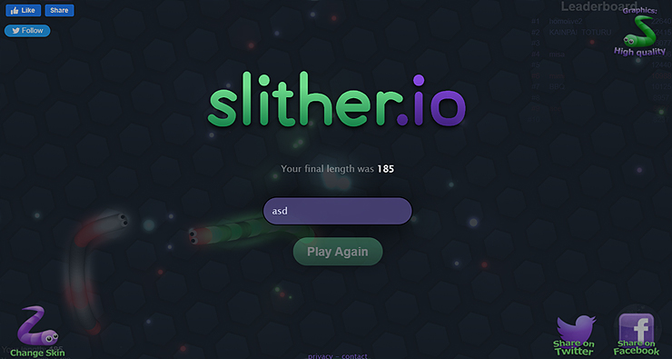 게임-종료-화면-최종-기록-보기