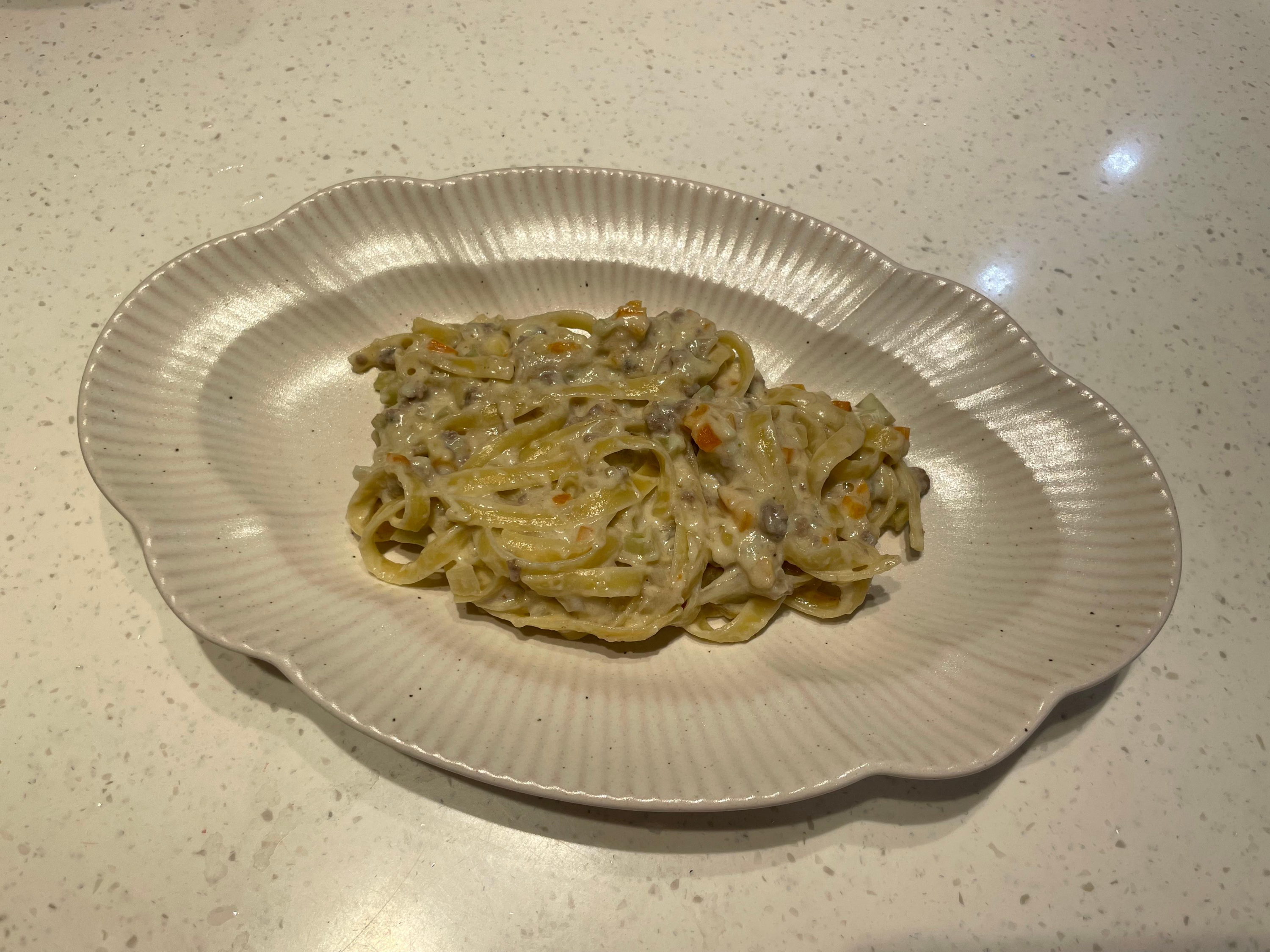 10분완성 유아식 바나나스파게티 레시피