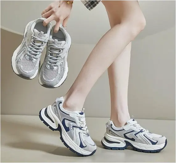 ANYOU 여성 키높이 어글리슈즈 워킹업 스니커즈 러닝화