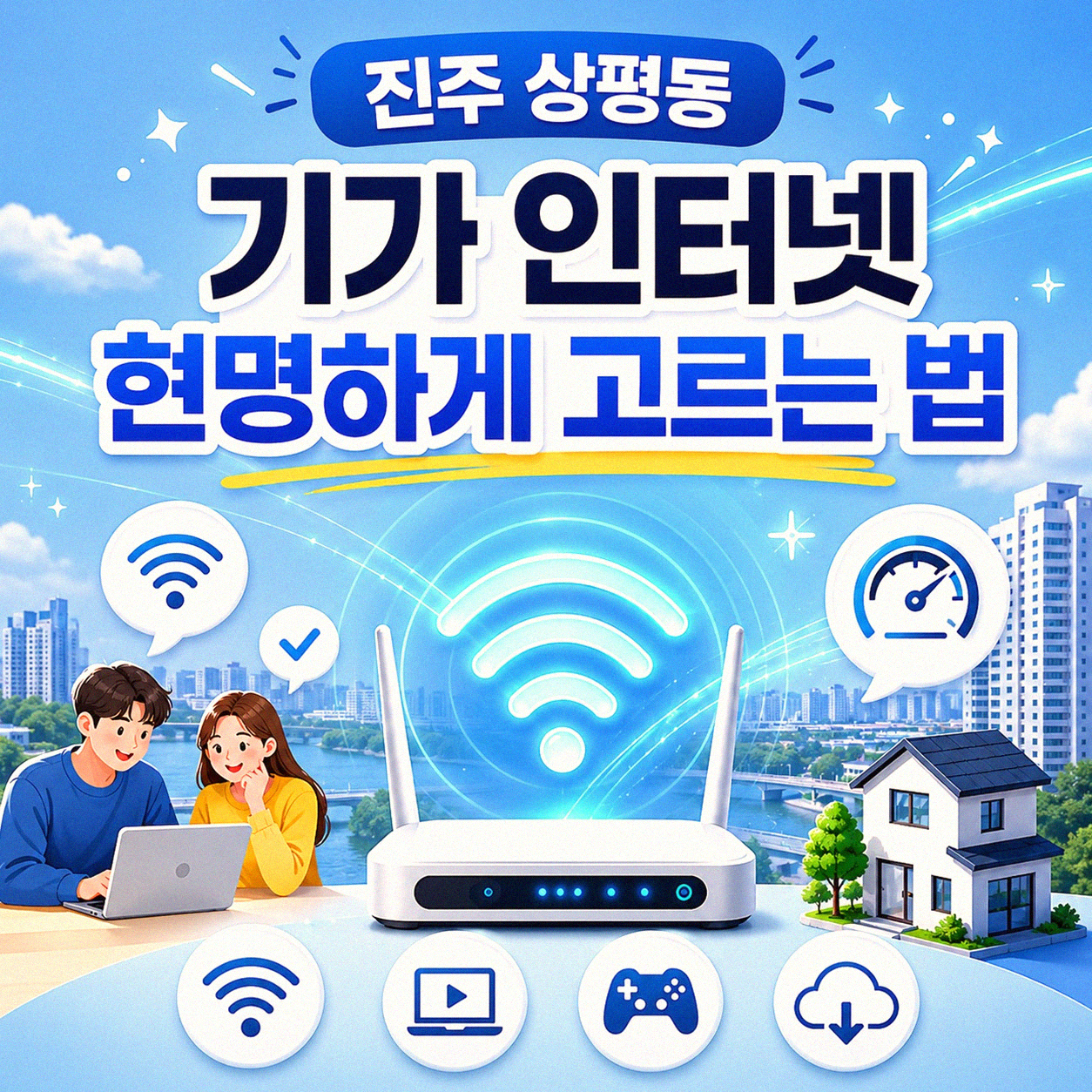 진주 상평동 기가 인터넷, 이것만 알면 나도 전문가