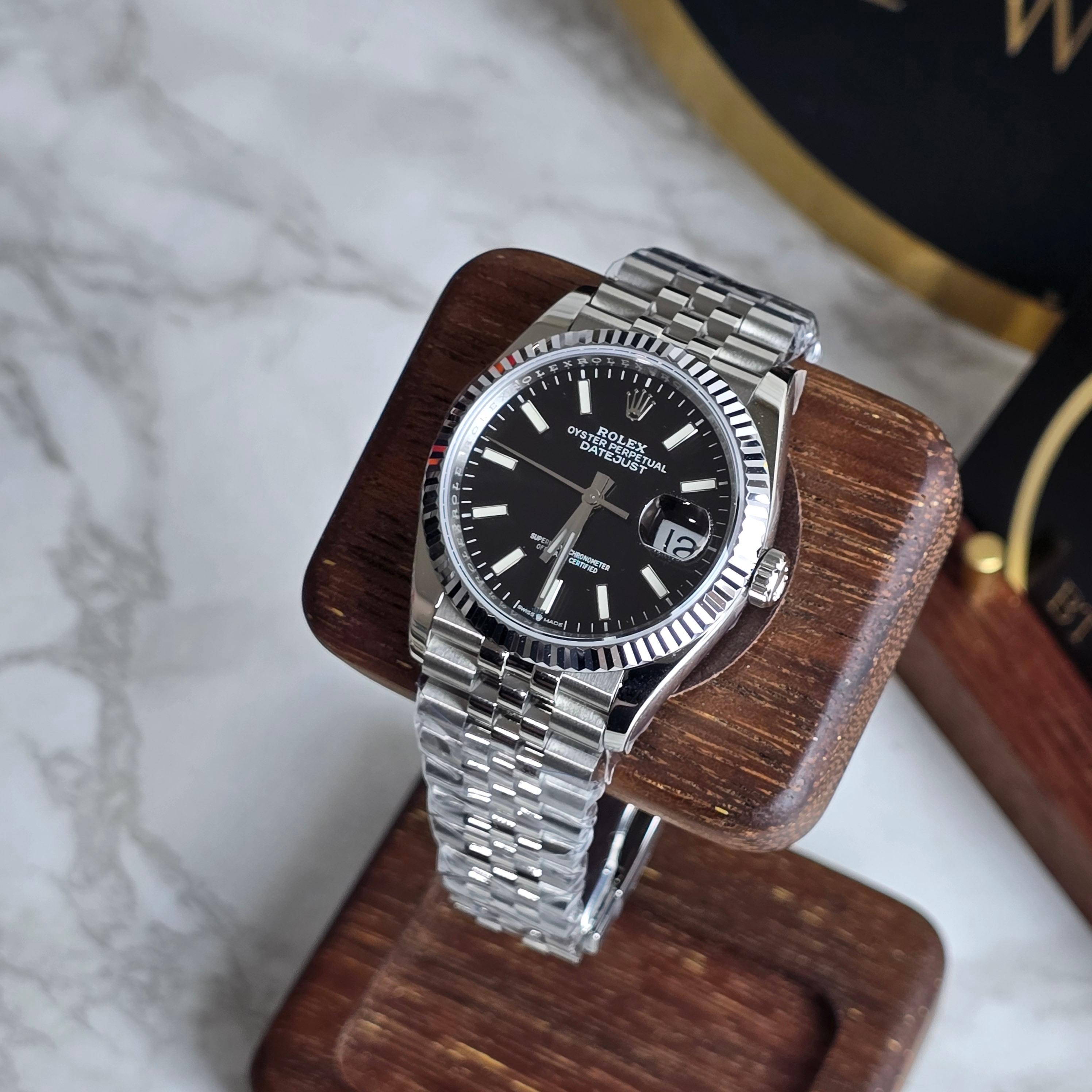 클린 롤렉스 데이저스트 41mm 검판 바인덱스 126334