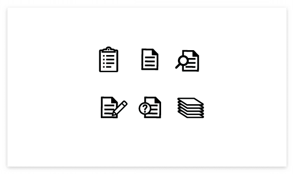 Free Icon vector source : document, documents, searching, noting