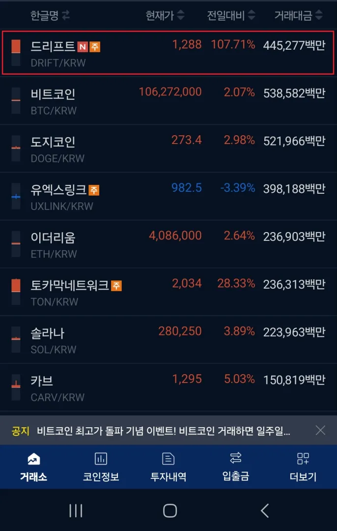 드리프트코인