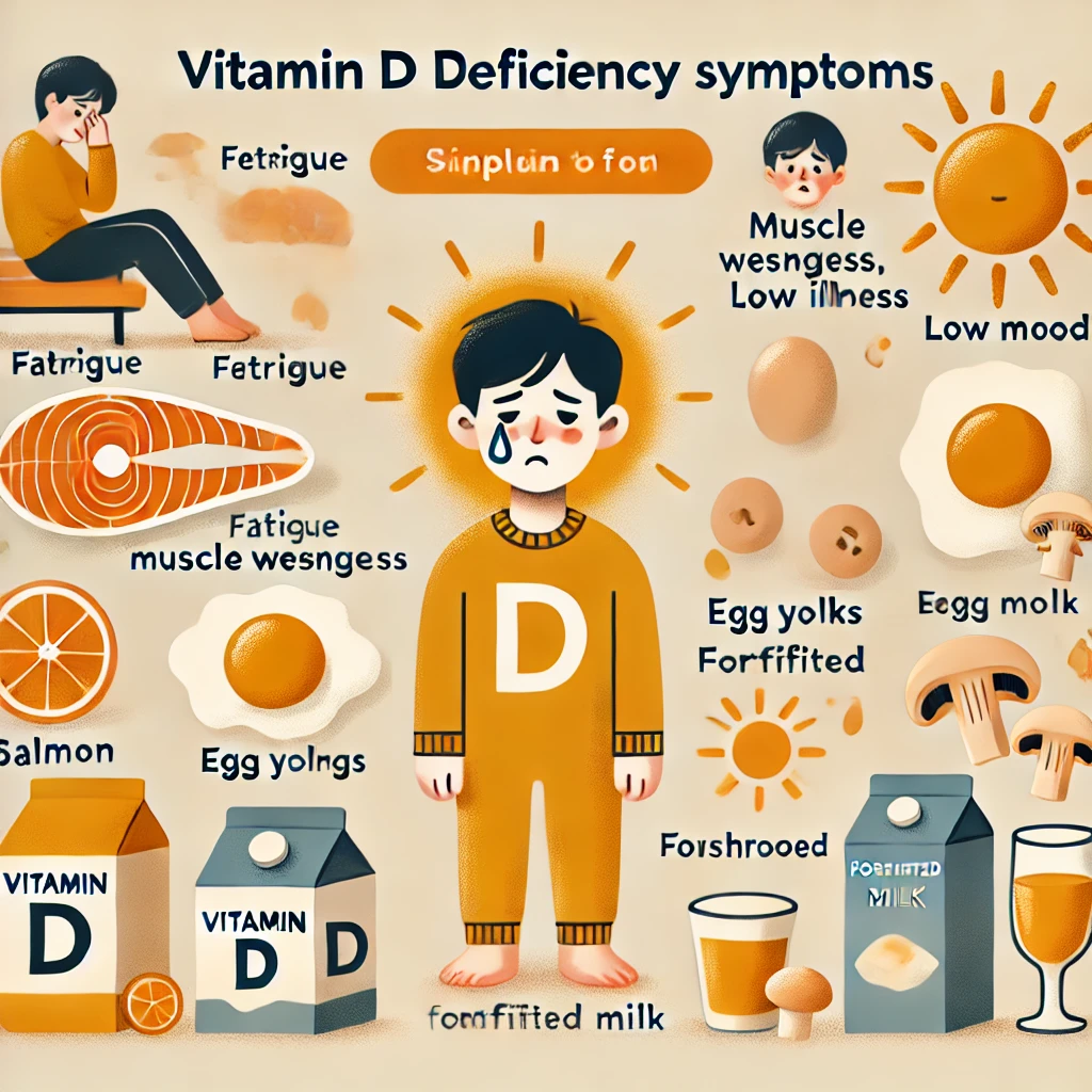 비타민D 결핍 증상과 보충법