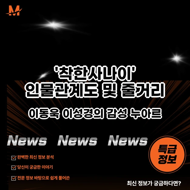 '착한사나이' 인물관계도