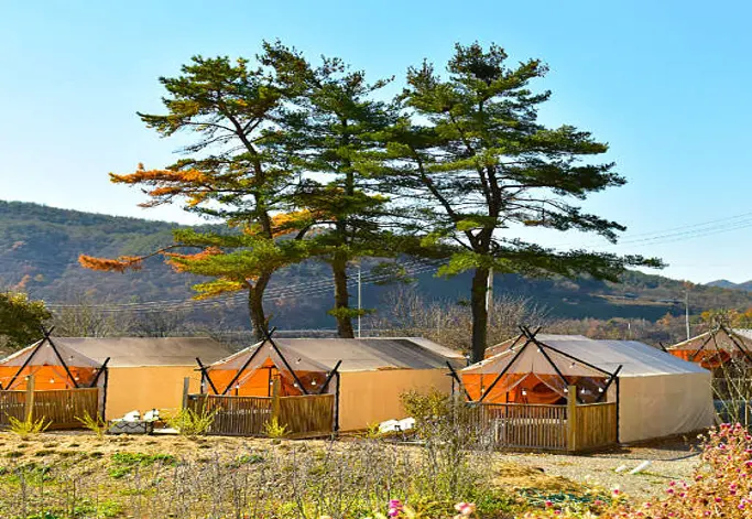일상화글램핑