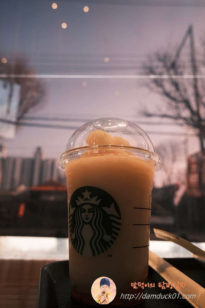 피치&amp;레몬 블렌디드