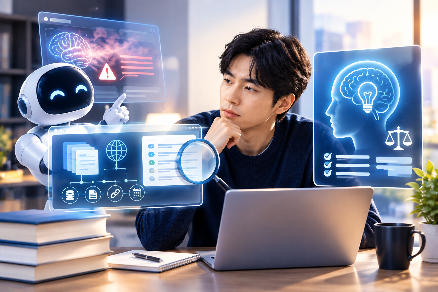 -AI 답변 신뢰 (환각 현상, 데이터 계보, 비판적 사고)