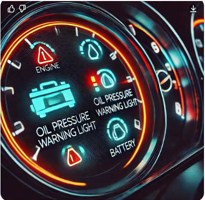 자동차 계기판 경고등 관련 사진