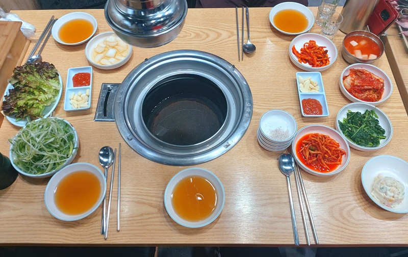 석계 원조마포소금구이 밑반찬