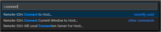 vs code remote ssh 호스트 연결