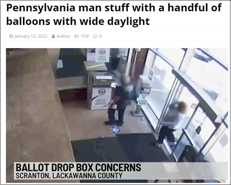 [2020 미대선] 펜실베니아 불법투표 증거 영상 ㅣ 위스콘신 법원, 