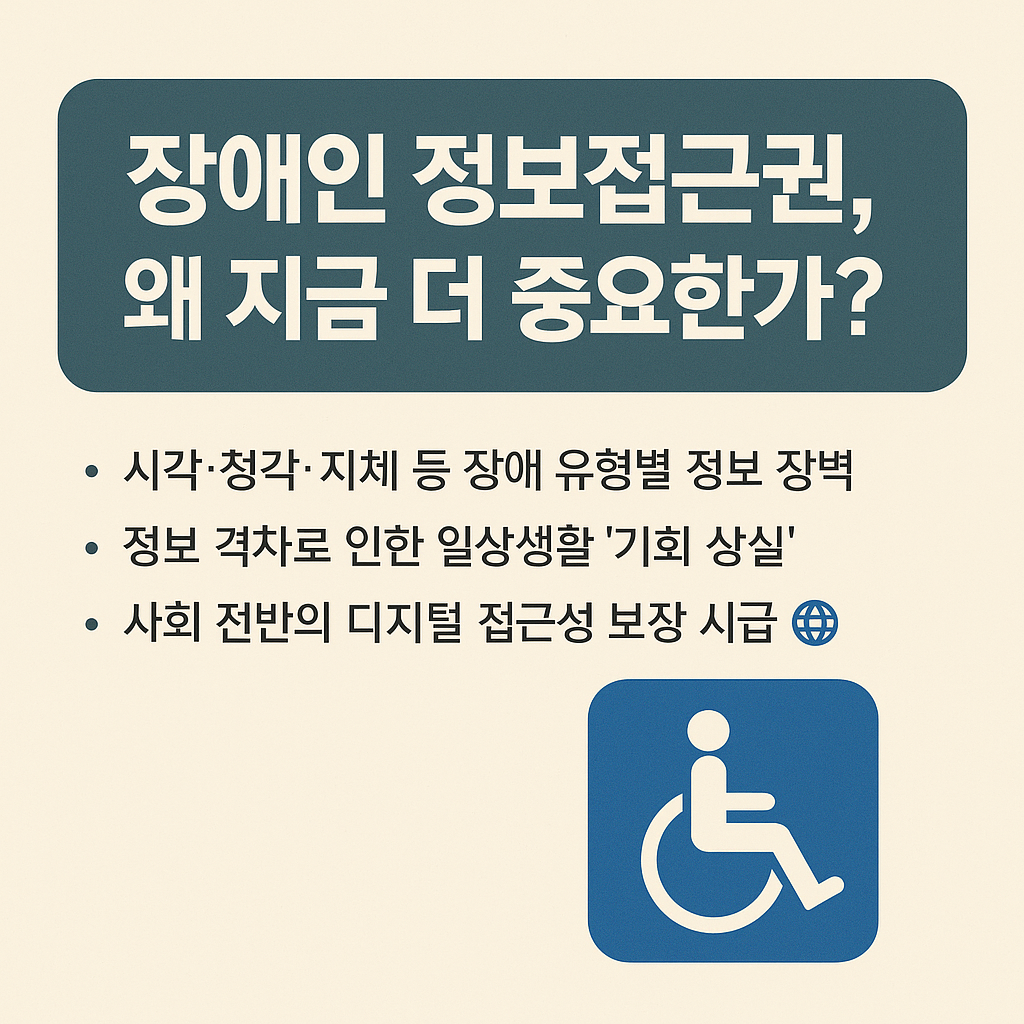 장애인 정보접근권