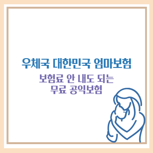 우체국 대한민국 엄마보험