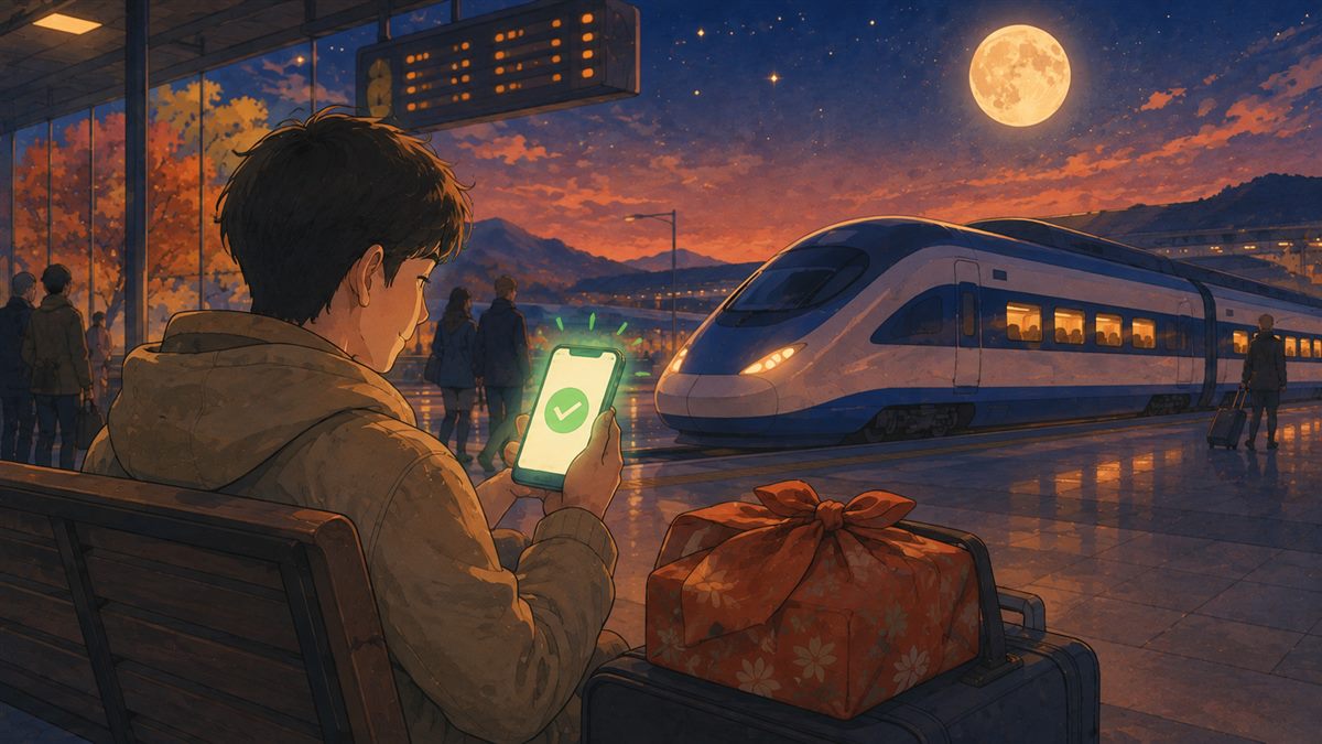 기차역에서 ktx, srt 기차표 예매 성공