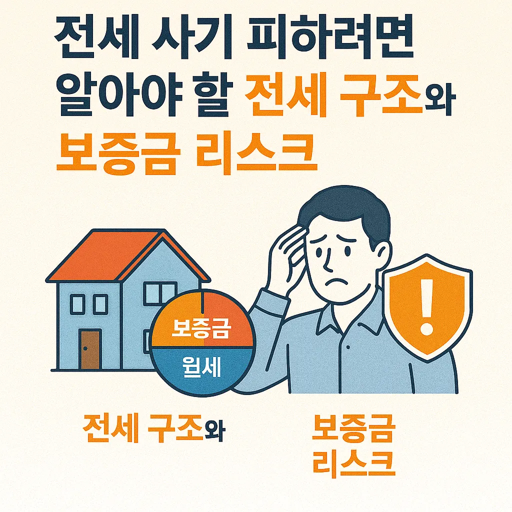 전세 사기 피하려면 알아야 할 전세 구조와 보증금 리스크