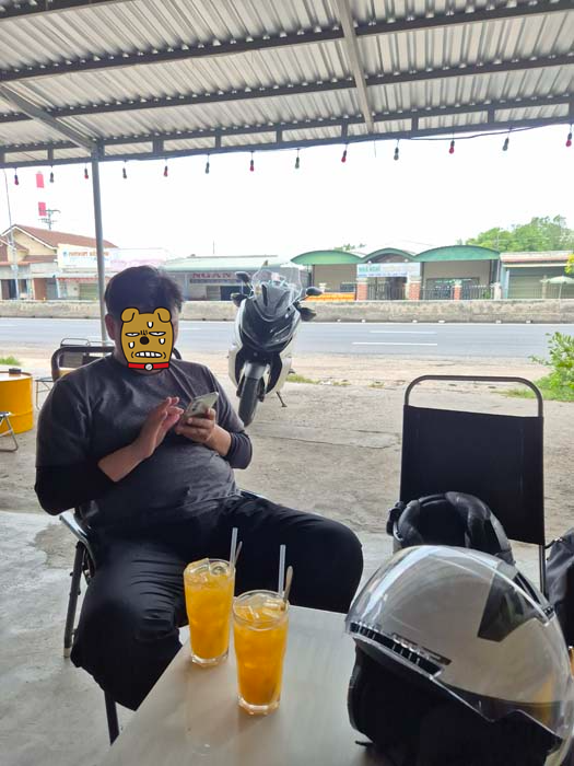 카페에서 2차 휴식