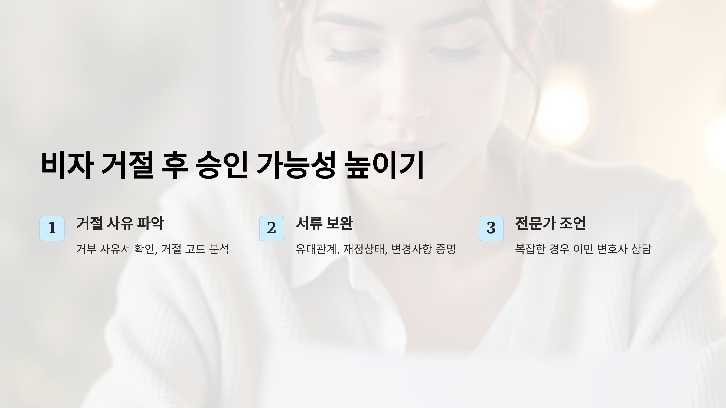 비자 거절 후 다시 도전! 승인 가능성을 높이는 방법