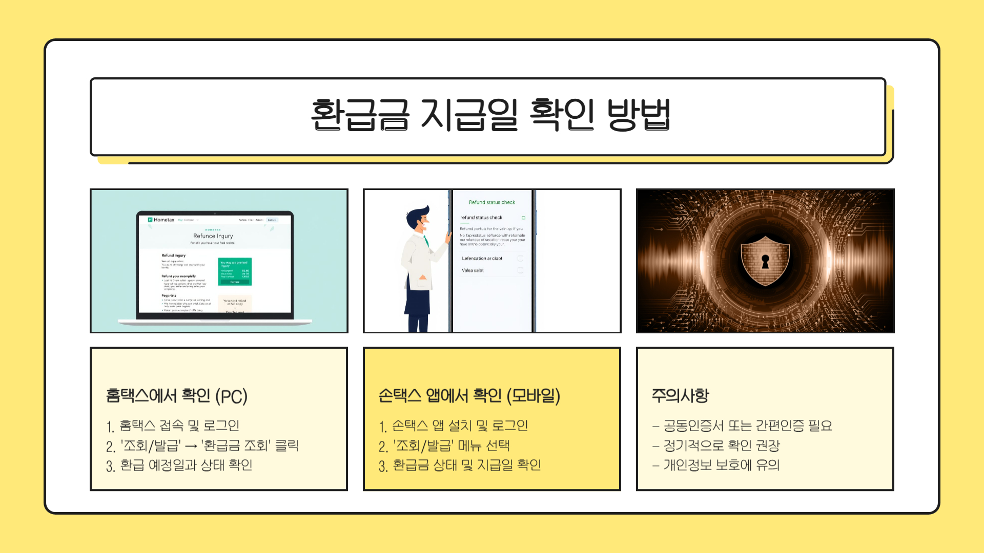 종합소득세 환급일 지급 일정과 입금 시점