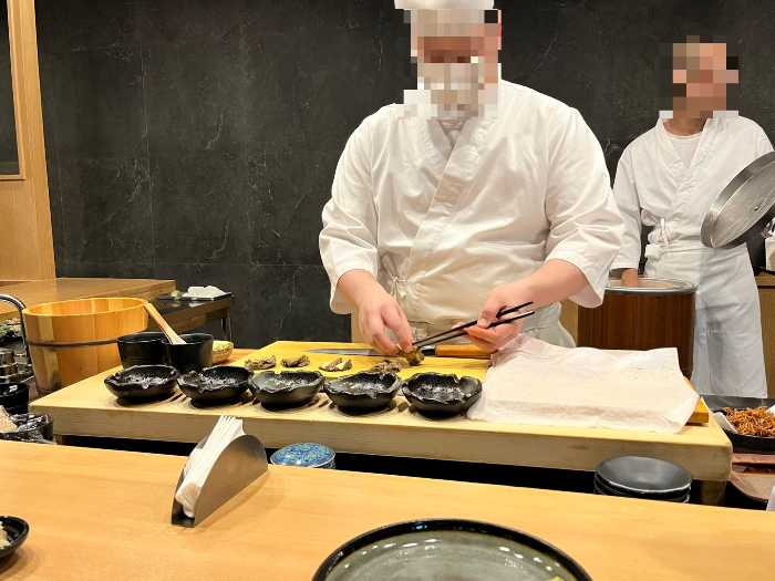 준비하시는 모습