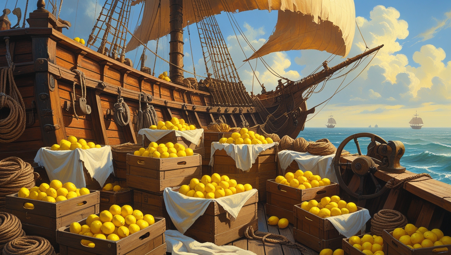 대항해시대 괴혈병과 싸운 비타민 C