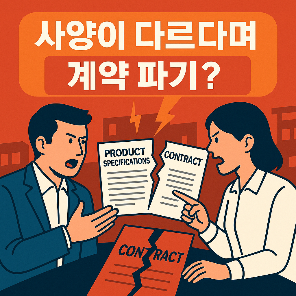 스펙 조항, 제대로 안 쓰면 큰일 납니다!