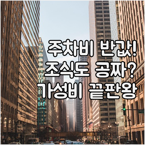 매그니피션트 마일 공영 주차장 할인 ..