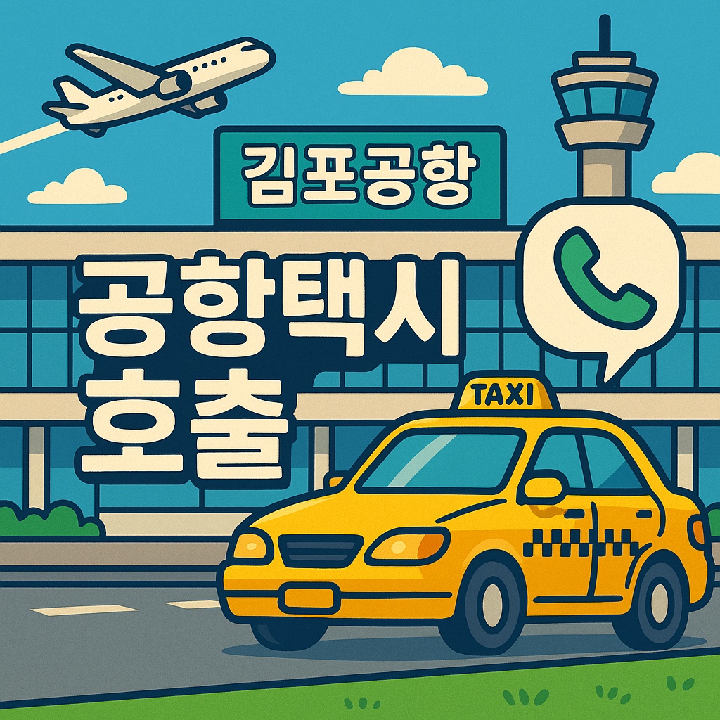 김포공항 공항택시 호출