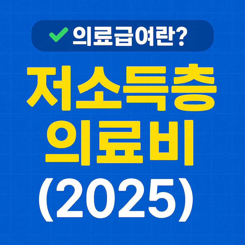 저소득층 의료비 혜택