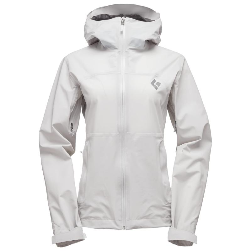 블랙다이아몬드 스톰라인 스트레치 레인쉘 자켓 여성 등산 방수 바람막이 알루미늄