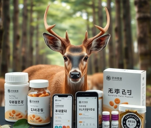 사슴태반 건강식품