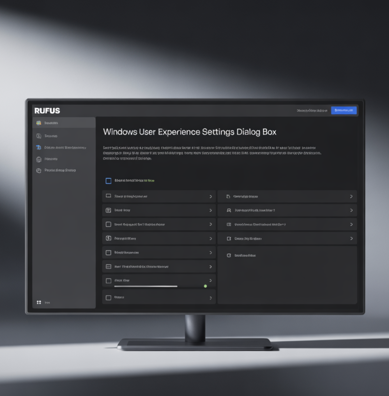 마지막 관문, 윈도우 사용자 경험 설정