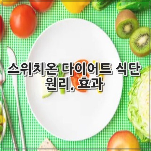 스위치온 다이어트 식단 원리, 효과