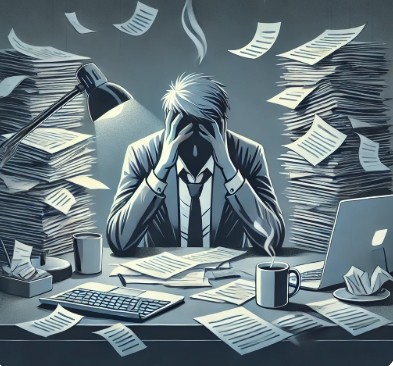 업무 과중과 스트레스로 인한 만성피로와 번아웃