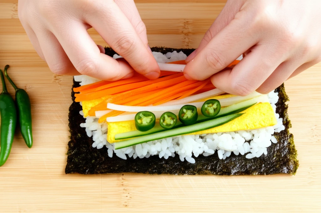 땡초 김밥, 한번 맛보면 멈출 수 없