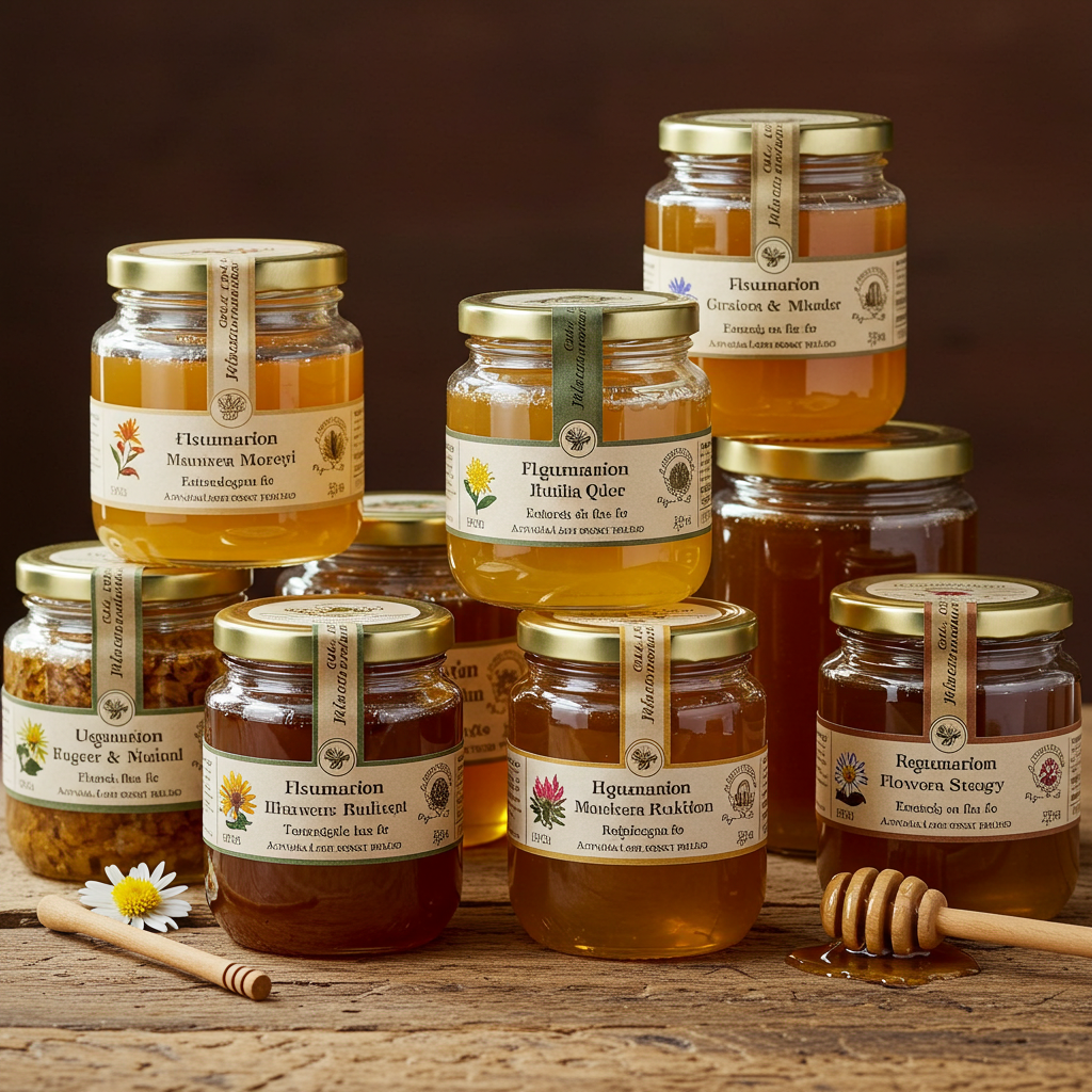 꿀 종류와-결정화-차이